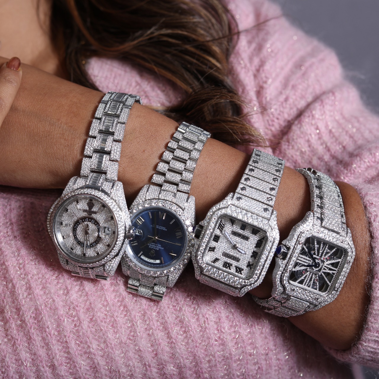 iced out watches collection